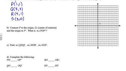 Unit 9 Lesson 3 - Rotations