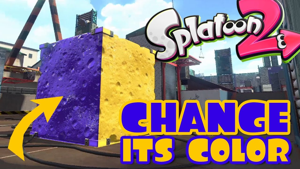 CHANGE THE SPONGE'S COLOR - YouTube