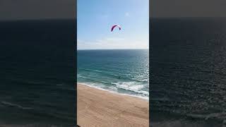 Insane Cliff Jump with a Kite // Kite Gliding over 200 meters into the water!