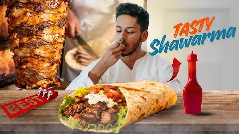 How Street Shawarma Is Made — The Juiciest Ever!