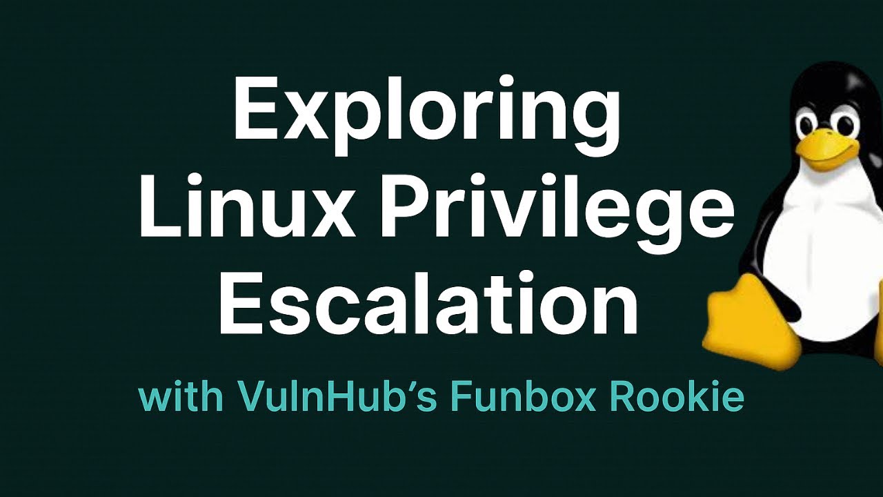 Exploring Linux Privilege Escalation with VulnHub’s Funbox Rookie - YouTube