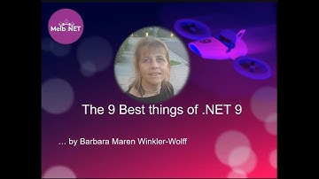 Barbara Maren Winkler-Wolff: The 9 Best Things Of .NET 9