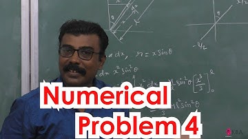 42.Physics | Motion of system of particles & rigid bodies | Numerical Problem 4