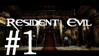 Resident Evil Remake/Archives: Jill Walkthrough Part 1 Wii/Gamecube HD - Gameplay Playthrough Intro