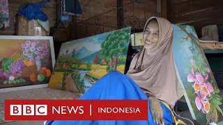 Pelukis Difabel Aceh Melukis Membuat Saya Melupakan Rasa Sakit - Bbc News Indonesia