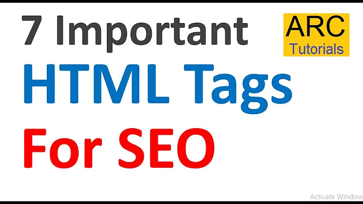 SEO Geliştirme için HTML Etiketleri | En İyi SEO Kodlama İpuçları | SEO Optimizasyonu İçin Tüyolar