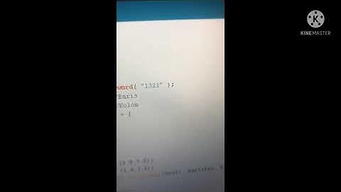 Membuka palang kunci pintu berpassword dengan keypad