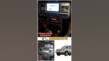 Nissan Xtrail 2000-2005 Car Stereo Small Size universal Android Player Bright king #car #short