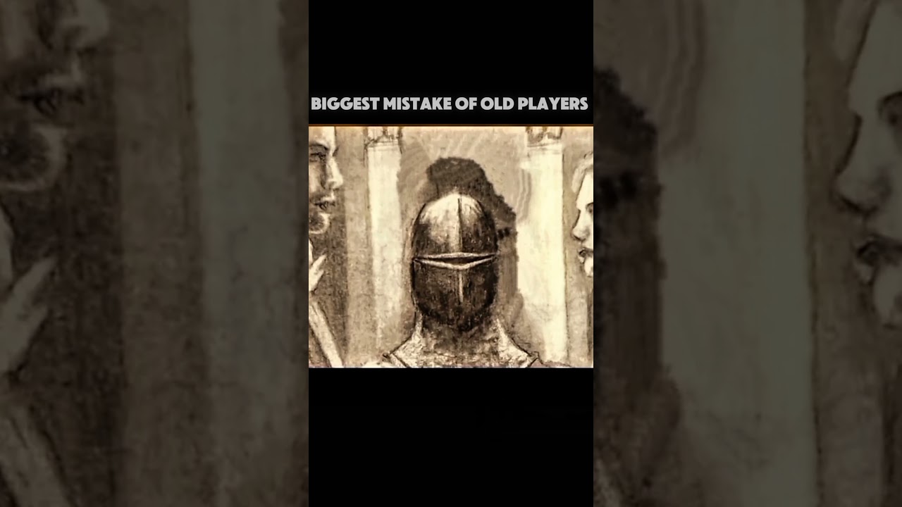 every old players mistake😭