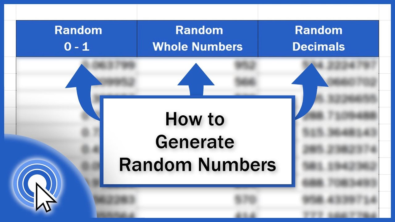 randomly generate 0 or 1 in excel