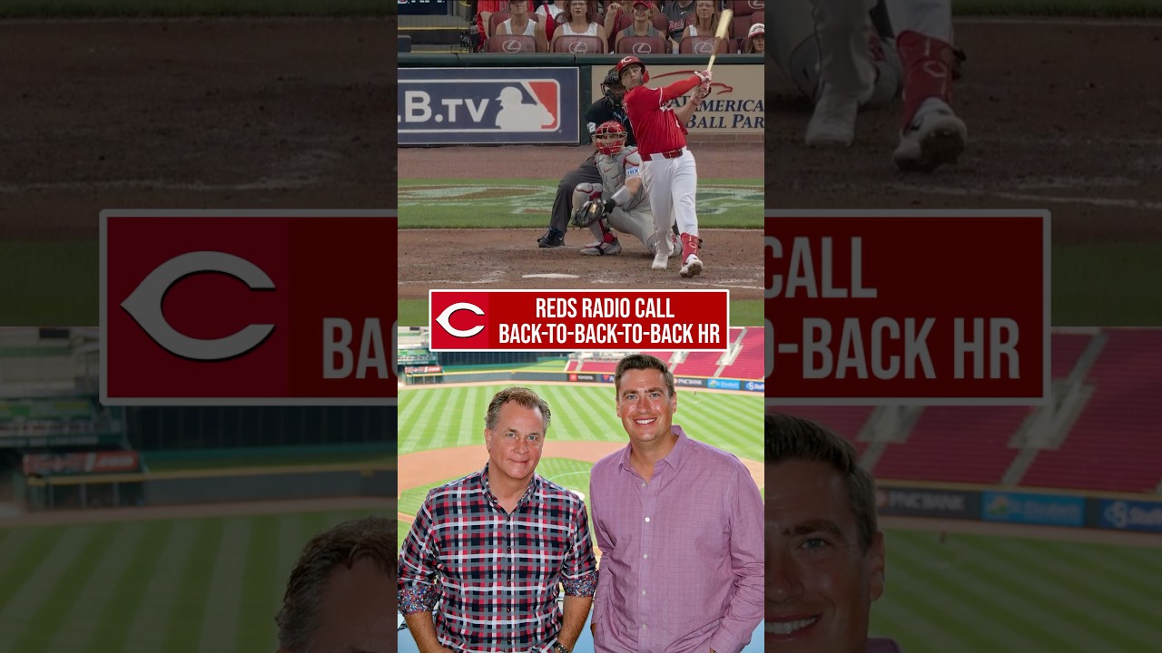Cincinnati Reds Hit Back-To-Back-To-Back Home Runs vs Phillies