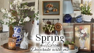 *NEW* SPRING KITCHEN | DECORATE WITH ME! | COTTAGE ENGLISH DECOR