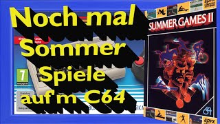 085: Summer Games 2 | 1985 | Epyx | Die Games auf dem TheC64 Mini, Maxi, 64DTV