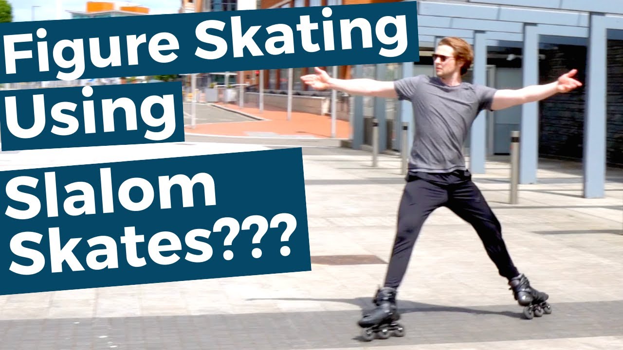 Can you Figure Skate in Freestyle Inline Skates??? - YouTube