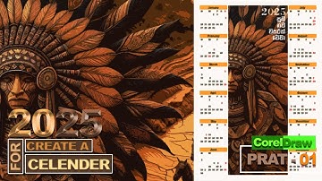 Mastering Calendar Design in CorelDraw: Step-by-Step Tutorial for 2025 calendar