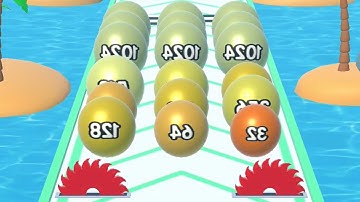 2048 Runner Balls: Ball games ! All Levels Gameplay (674-680) android,ios