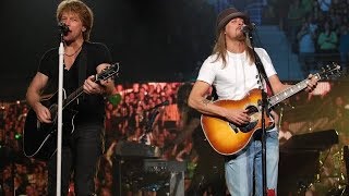 Bon Jovi Feat. Kid Rock - " Wanted Dead Or Alive " (Live) - YouTube