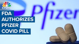 Pfizer Covid antiviral pill Paxlovid receives emergency authorization