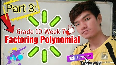 Factoring Polynomials Grade 10 (Part3) Solving Polynomial Equation using Remainder Theorem