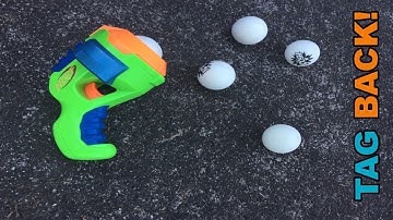 TAG BACK! - 2005 Nerf Atom Blaster (Wait it