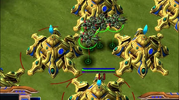 SC2 suicide banshee and  unstoppable attack