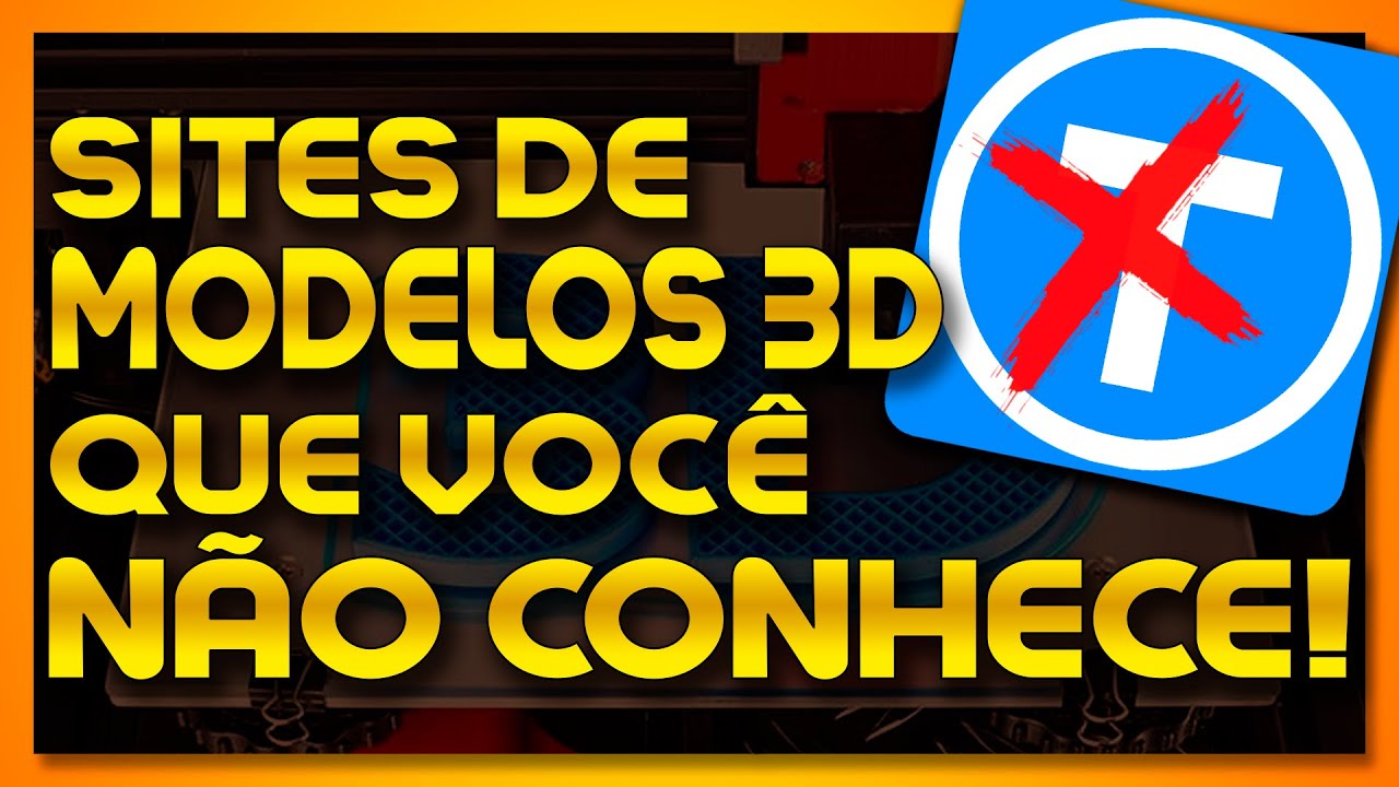🔵 5 SITES DE MODELOS 3D | Que a maioria não conhece!