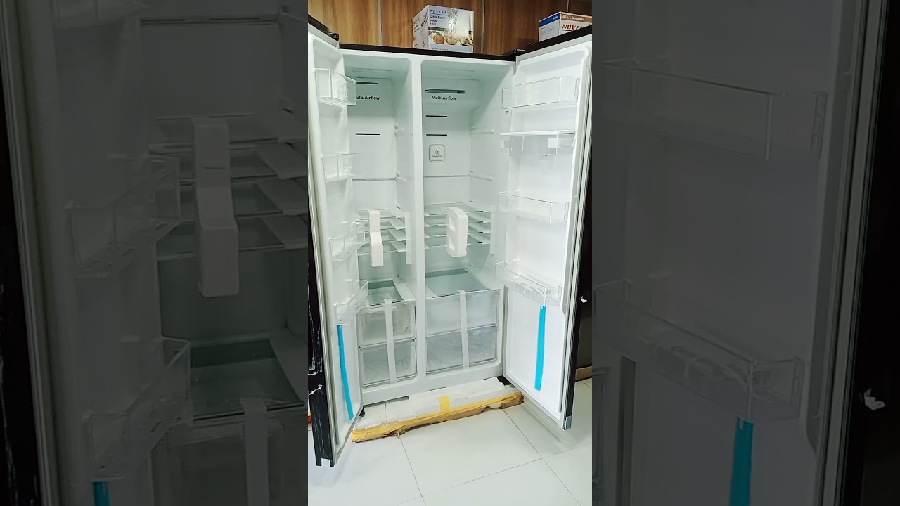 Pixel 670l Double Side-by-Side Fridge With Water Dispenser