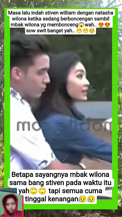 natasha wilona ketika membonceng steven william#natashawilona#shortfeed#shorts