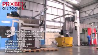 See Probe's state-of-the-art Toshulin vertical lathe in action