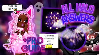 ROYALE HIGH 👻HALLOWEEN👻HALO 2022 ANSWERS + *PRO GUIDE*🤩 Roblox Royale High #roblox #royalehigh