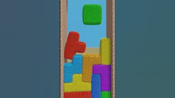 Minecraft Softbody Hair Tetris #shorts