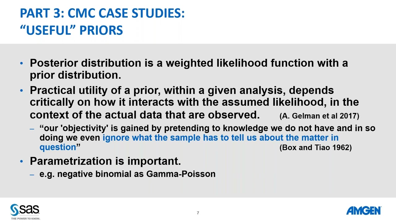 Intro to Computational Bayesian Methods for Chemistry, Manufacturing & Controls_Part 4 of 4