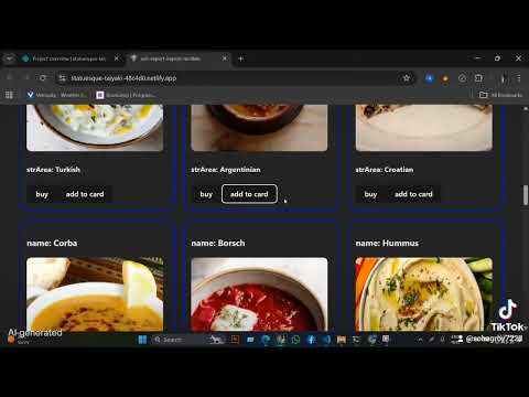 get API from The MealDB food || react project