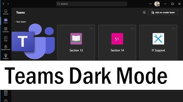 How to Enable Dark Mode in Microsoft Teams | How to turn on Dark Mode in Microsoft Teams | #DarkMode