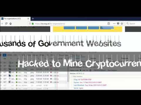 Thousands of Government Websites Hacked to Mine Cryptocurrencies - HINDI