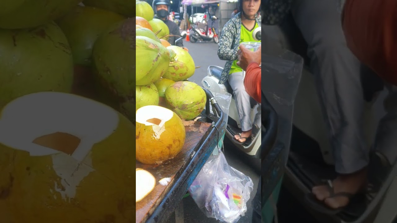 Coconut Cutting Skills The Most Impressive Coconut Carver