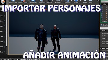 Unreal Engine 4: Tutorial importar personajes con animación de Mixamo (español)