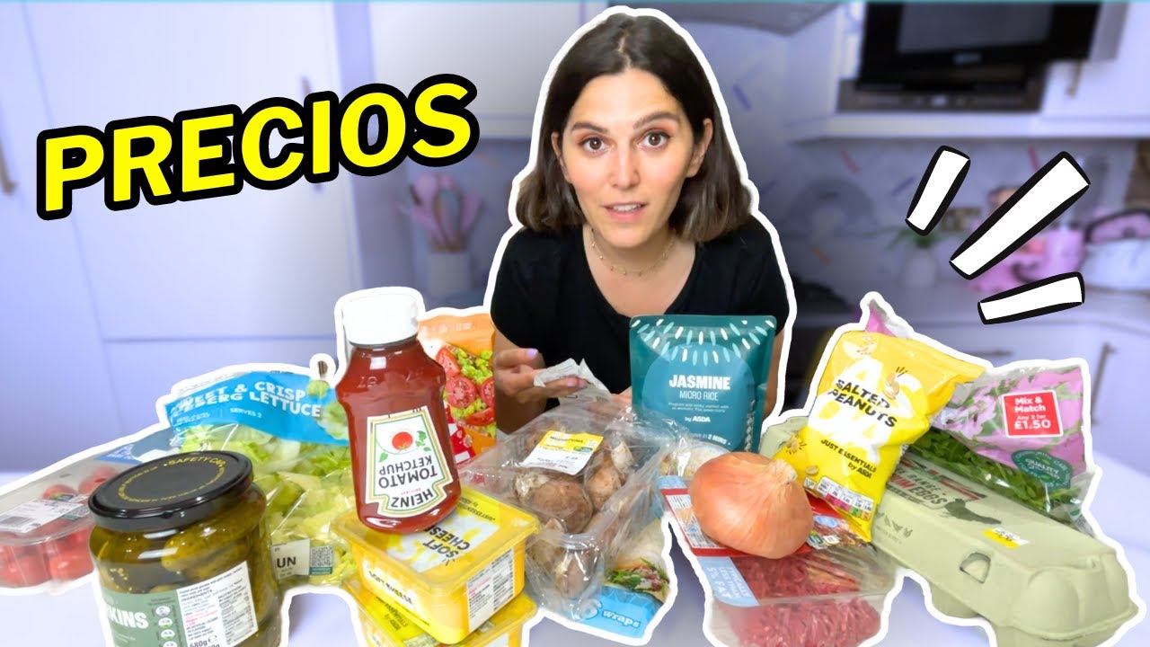 PRECIOS del SUPERMERCADO en INGLATERRA.. ES CARO?