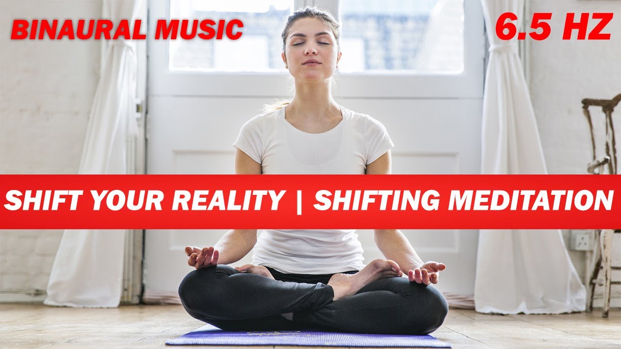Shifting Meditation Music Binaural beats 6Hz YouTube