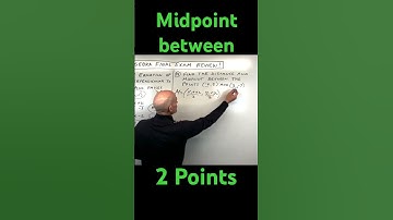 Find the Midpoint Between 2 Points