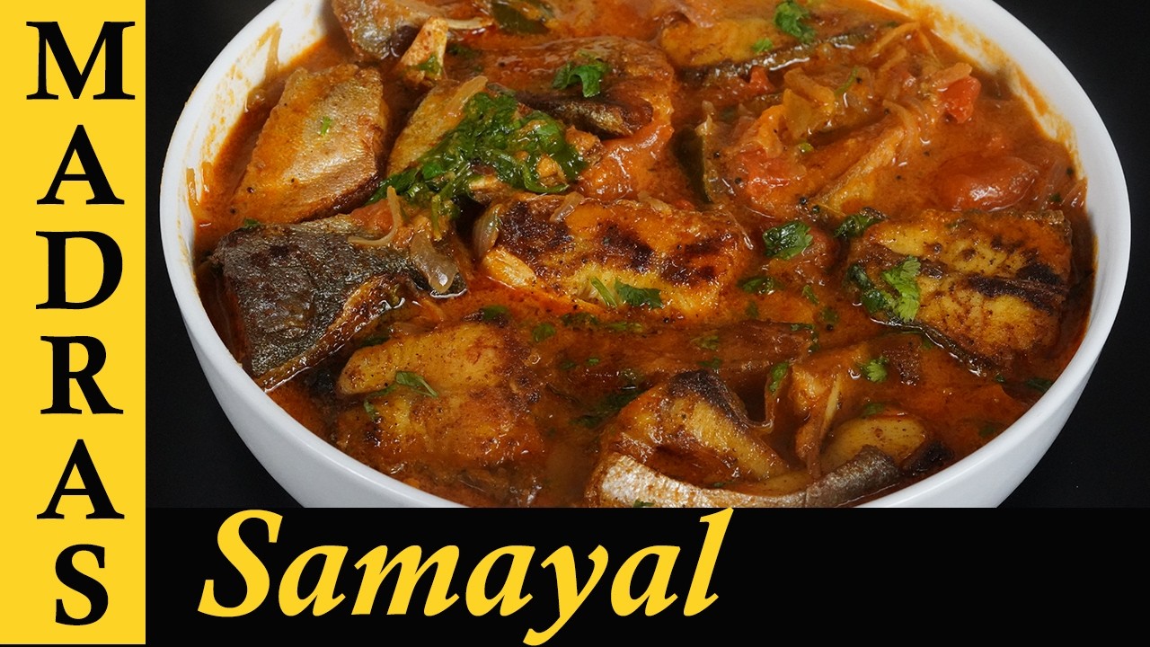 ⁣Fried Fish Masala Recipe in Tamil