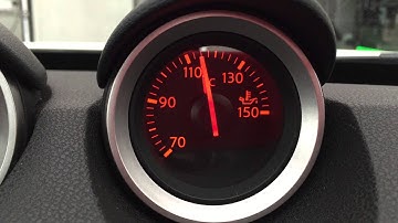 EcuTek ProECU Nissan 370Z RaceROM Phase 2 Gauge Hijack showing AFR & Fuel Trims