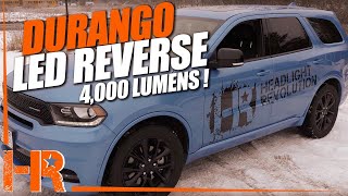 World's Brightest Durango LED Reverse Bulbs  4,000 Lumens!
