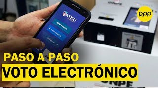 ELECCIONES 2020: ¿Cómo funciona el voto electrónico? screenshot 5