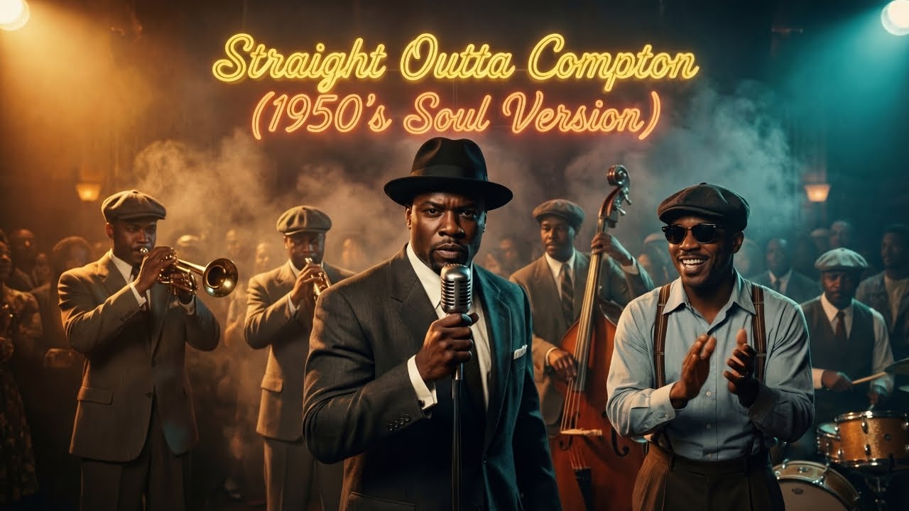 N.W.A. - Straight Outta Compton (1950's Soul Version)