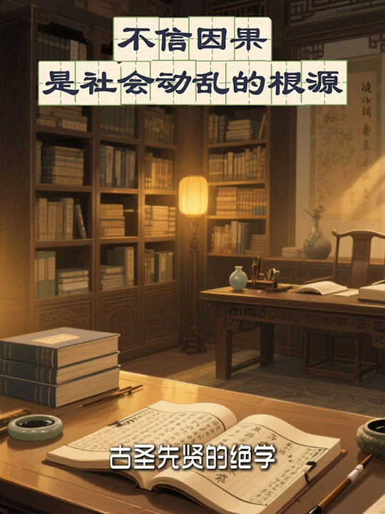 不信因果是社會動亂的根源 #淨空法師 #因果教育 #因果法則 #淨宗導師 #ai視頻