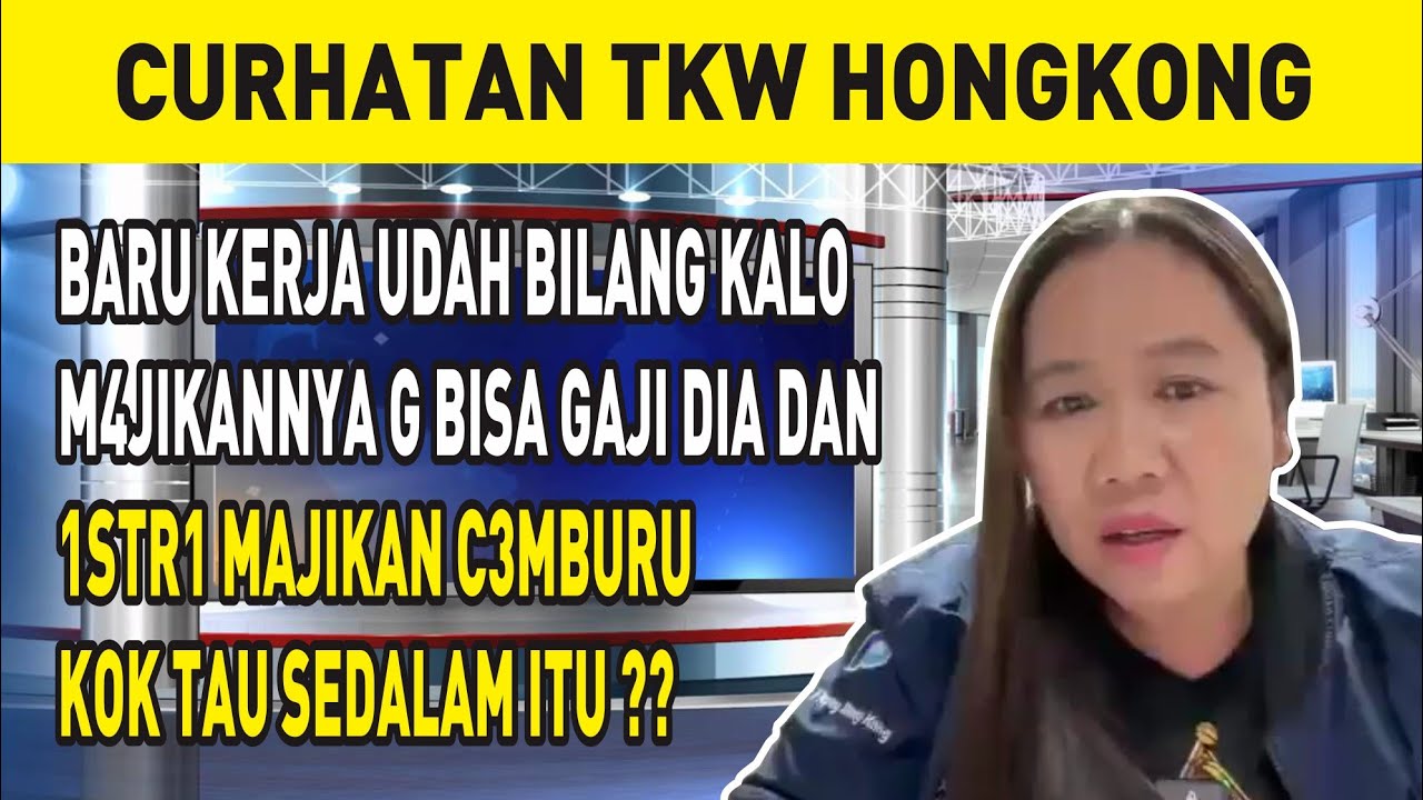 BARU KERJA UDAH BILANG  M4JIKANNYA G BISA GAJI DIA DAN 1STR1 MAJIKAN C3MBURU, KOK TAU SEDALAM ITU