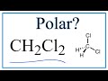 Polarity and Structure of CH2Cl2