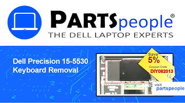 Dell Precision 15-5530 (P56F003) Keyboard How-To Video Tutorial