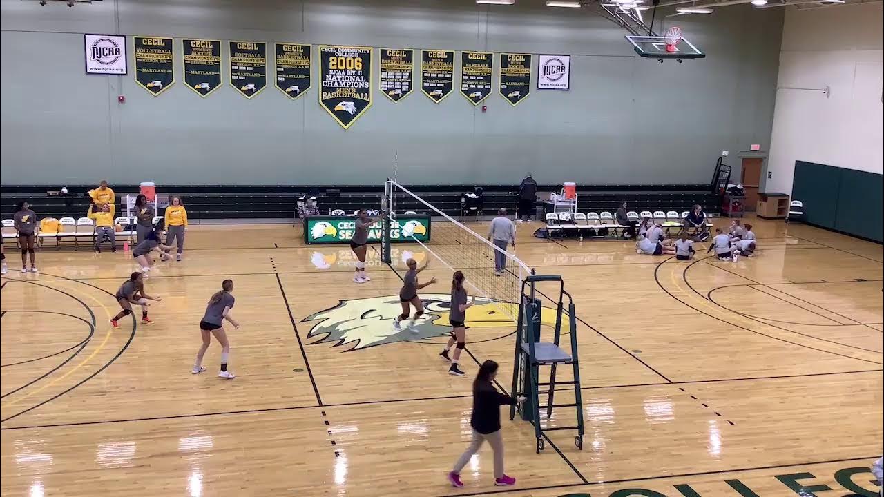 Region 20 Volleyball Tournament 3 Frederick vs. 6 Cecil 10/29/22